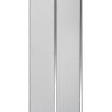 Панель ПВХ 2-х секционная СЕРЕБРО 3000*240 мм